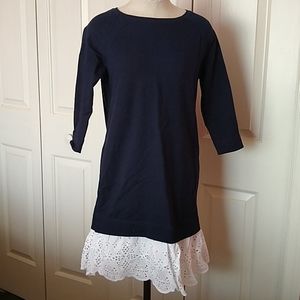 Navy Lace Dress